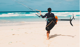 Packs kite foil