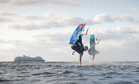 Kitespot Schoenberger Strand near Kiel