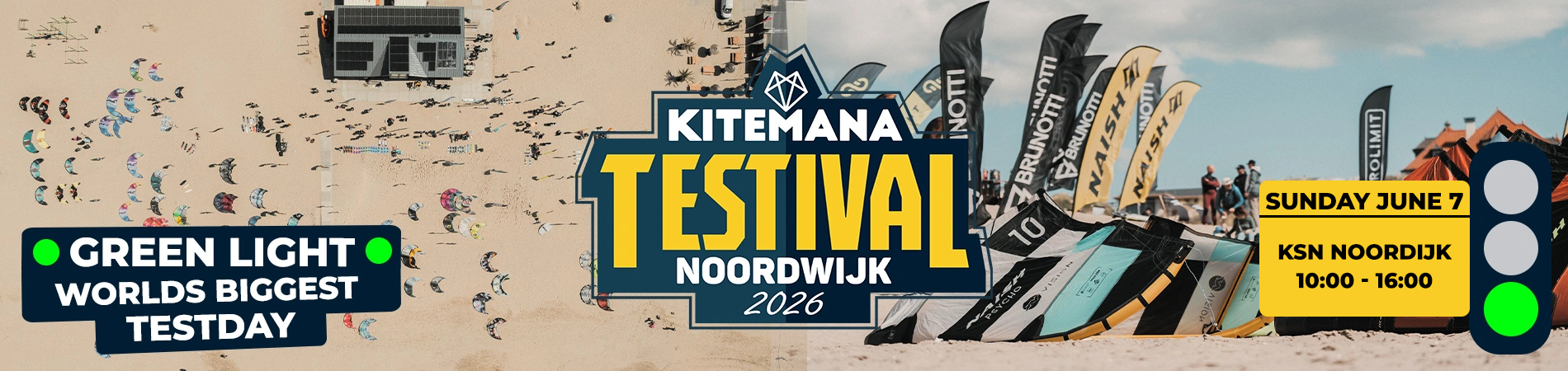 Kitemana Testival 2025 2.0 <br>This Sunday June 7, test all kite gear!