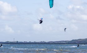 Kitespot Lister Ellenbogen auf Sylt