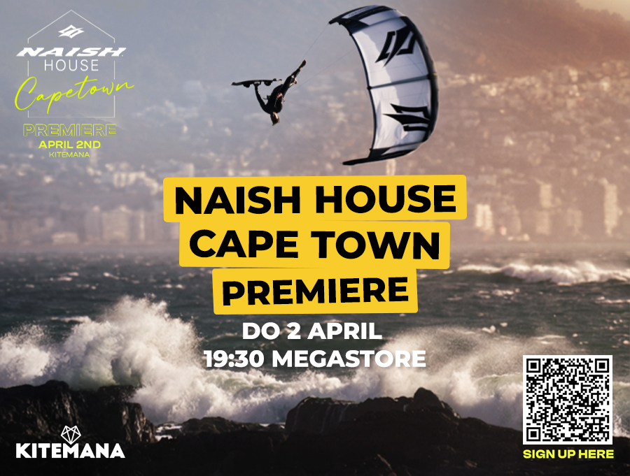 Naish House film premiere bij Kitemana