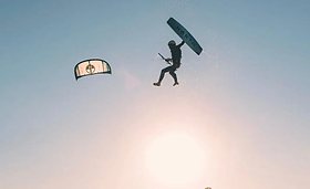 Kitespot Grossenbrode on the Fehmarnsund